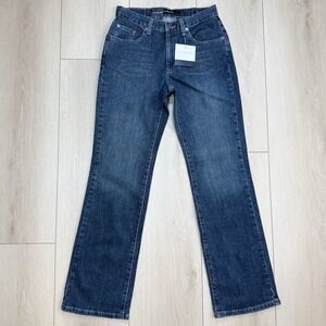 VTG Y2K Calvin Klein Jeans Womens 2 Stretch Bootcut Faded Blue Denim Jean NWT CK